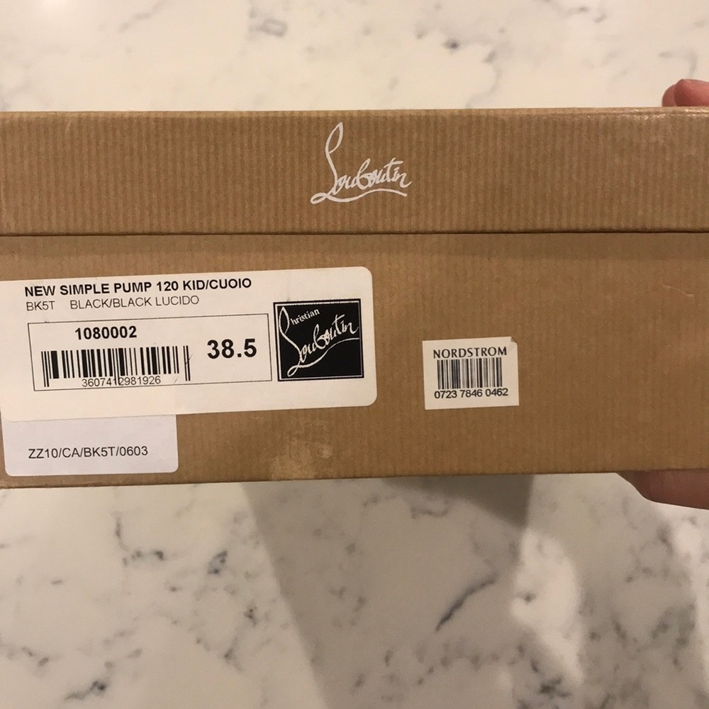 Christian Louboutin New Simple Pump 120 - Picture 5 of 6